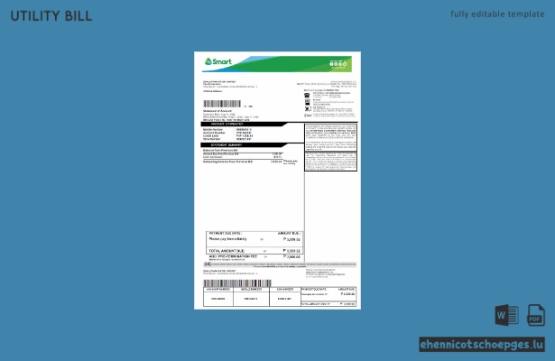 Beispielrechnung für Smart Utility auf den Philippinen (Vorschau)